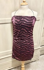 Topshop Purple/black Mini