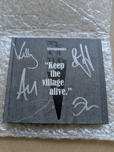 Stereophonics signed keep - signed,