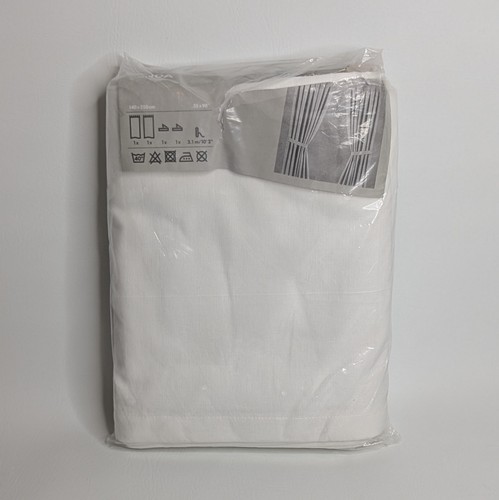 Ikea lenda curtains white - curtains, 55"