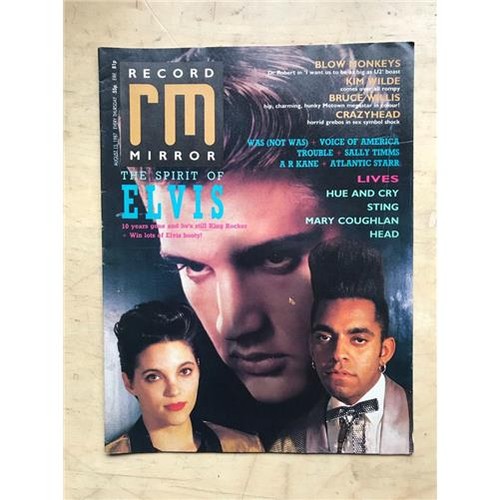 Elvis presley record mirror - presley,