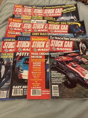 Stock car racing magazine - stock, 12
