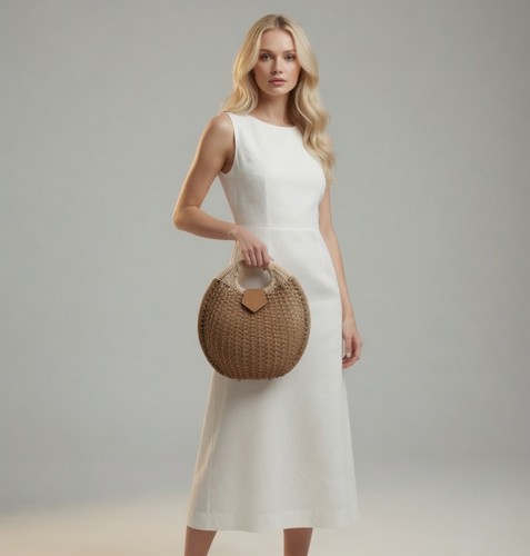 Stylish seashell raffia - stylish,