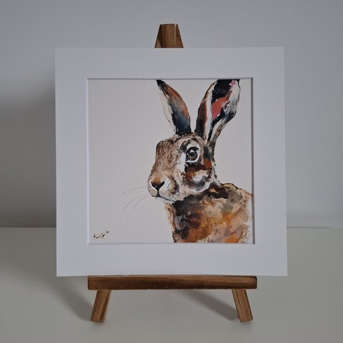 Oiginal hare painting - oiginal,