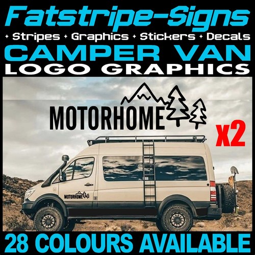 Motorhome door stickers - motorhome,