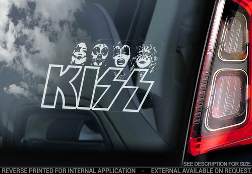 Kiss car window - car,