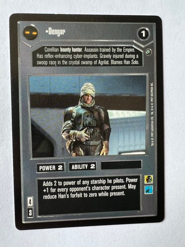 Star wars ccg - dagobah, limited