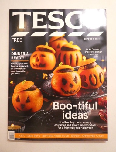 Tesco magazine october - magazine, 2021