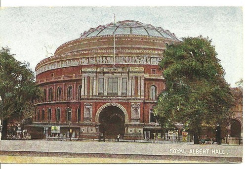 Old postcard royal albert - postcard,