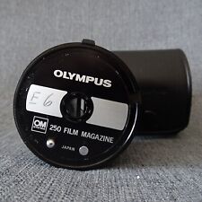 Genuine Olympus 250 Film Magazine + Hard Leather Case