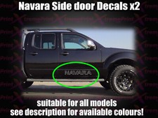 Navara side decals stickers