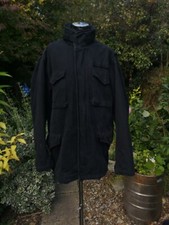 SCHOTT BLACK COTTON FLEECE