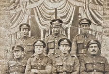 WW1 ORIGINAL PHOTO POSTCARD OF