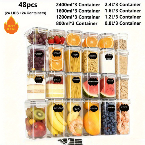 48pcs airtight food - 48pcs,
