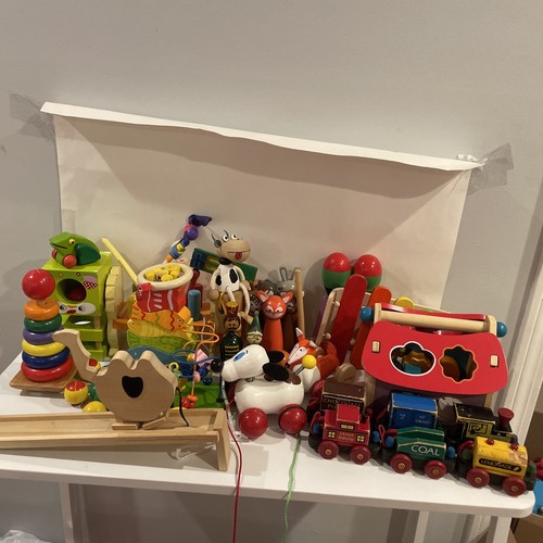 Vintage wooden toy - vintage,