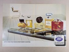 Boots Christmas Perfume Selection 1982 Original Paper Magazine Advert
