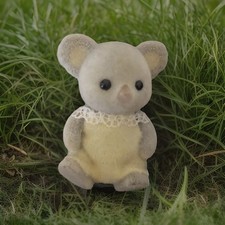 Sylvanian Families Koala Bear Key Feature Marsupial Authentic Vintage Figure