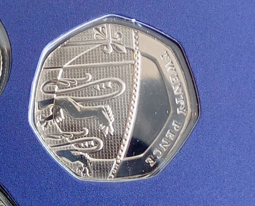2022 20p twenty pence memorial - 2022,