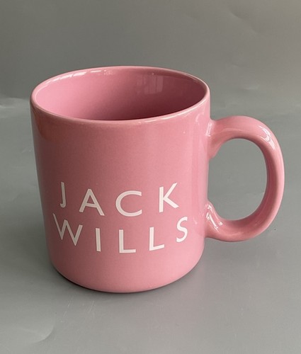 Large pink ceramic mug - ceramic,