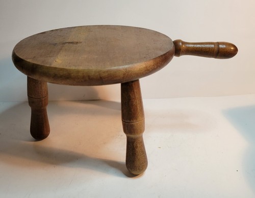 Milking stool wooden legs - stool,