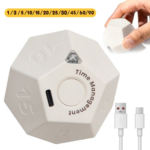 Rechargeable pomodoro timer - rechargeable,