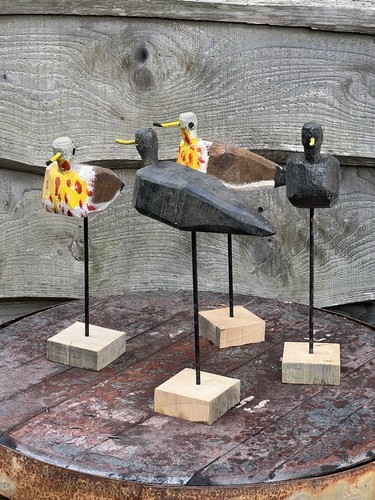Vintage french wooden - wooden, decoy