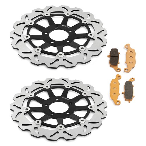 Front brake discs pads - front,