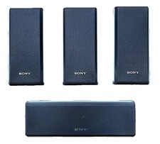 Sony Surround Sound Speaker System 4 Speakers SS-SRP1000 SS-CNP1000 SS-MSP1000