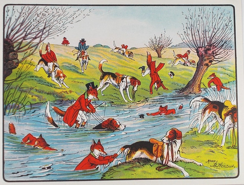 Old vintage print - print, comic