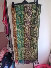 Vintage Boho Paisley Throw