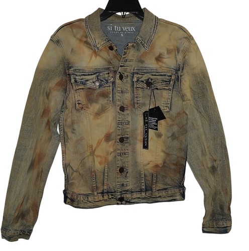Veux denim jacket size - si,