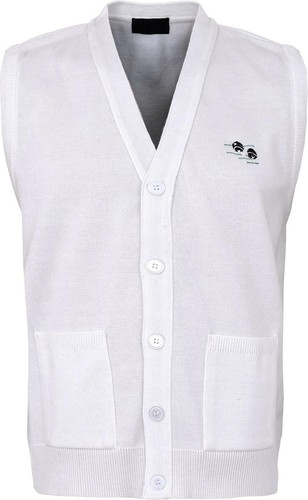 Men white bowling logo - men's,