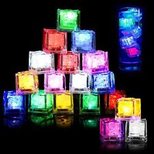 1-96Pcs LED Ice Cubes Light Up