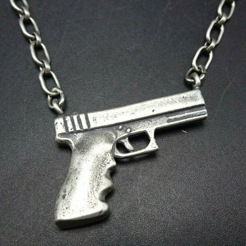 Sterling silver gun - sterling,