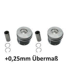 2x piston +0.25mm oversize