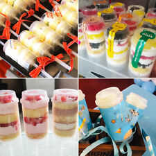 10X Empty Popper Flower Push Wedding Party Birth Cake  vessel