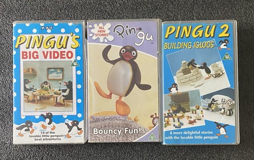 Pingu vintage vhs video - vhs,
