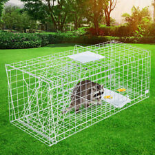 Animal Traps Cage for Squirrel Possum Skunk Kitten Mink Humane Rat Trap Catch