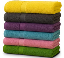 ZUPERIA 6-Pack Bath Towels -