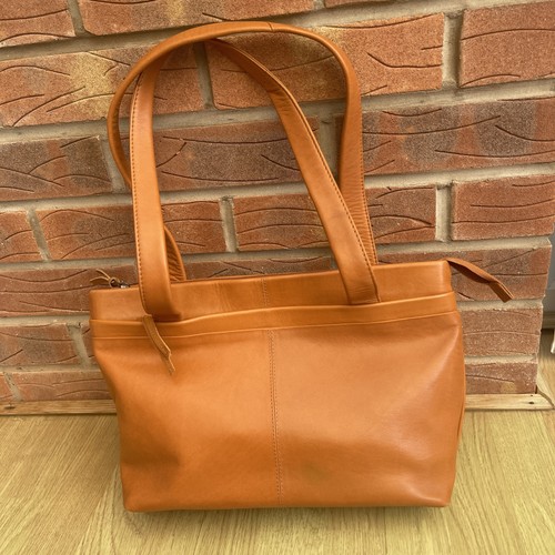 Jobis tan orange leather - jobis, tan/orange