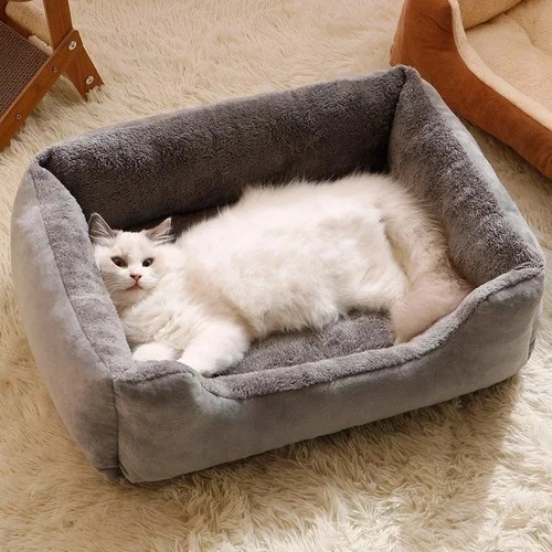 Soft cat bed warm - soft, cushion