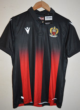 OGC Nice Home Authentic Football Shirt 2020/21 BNWT Macron S Small pull on back