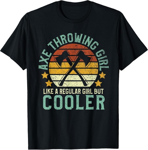 Axe throwing girl - , funny