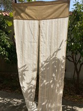 Boho sheer door curtain - boho, 36x84