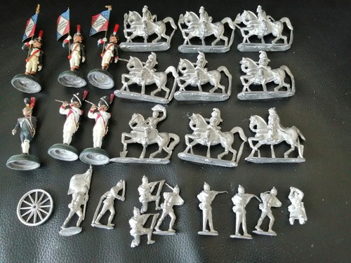 Assorted metal napoleonic - metal,