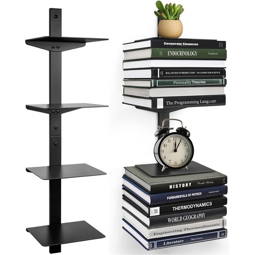 Tier vertical shelf floating - 4,