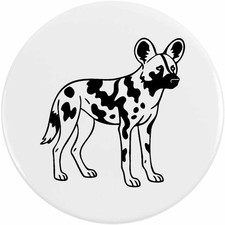 'African Wild Dog' Button Pin