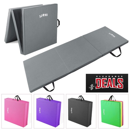 6ft exercise tri folding mats - exercise,