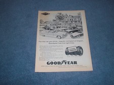 1960 Goodyear Tires Vintage Ad