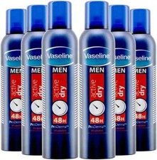 6 x 250ml Vaseline Men's