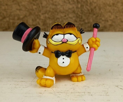 Vintage garfield top - garfield, hat